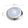 thumbnail image 4 of AC12V 18W LED RGB Luces de piscina 7 Cambio de color Lámpara subacuática IP68 Luz de piscina imperm Tomshoo lámpara de piscina, 4 of 7