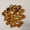 Brown, variant on 25Pcs /Pack 14-18mm Aquarium Decoration Stones Glass Stones Fake Crystals Gems Vase Garden Pebble Stones 120g