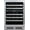 Stainless Steel, variant on Avallon Awc242dzlh 24" Wide 45 Bottle Capacity Dual Zone Wine Cooler - Panel Ready Solid