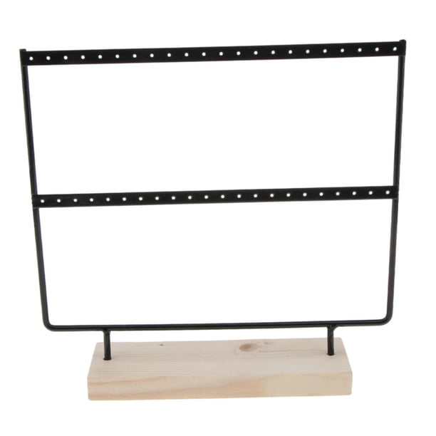Soporte Para Aretes Para Joyas Soporte Para Aretes Para Joyas, Tamaño Opcional Negro grande