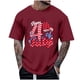 thumbnail image 2 of Tops para hombre, blusas y camisas de cuello redondo y manga corta para hombre, tops casuales de cuello redondo y manga corta con estampados especiales para hombre., 2 of 5