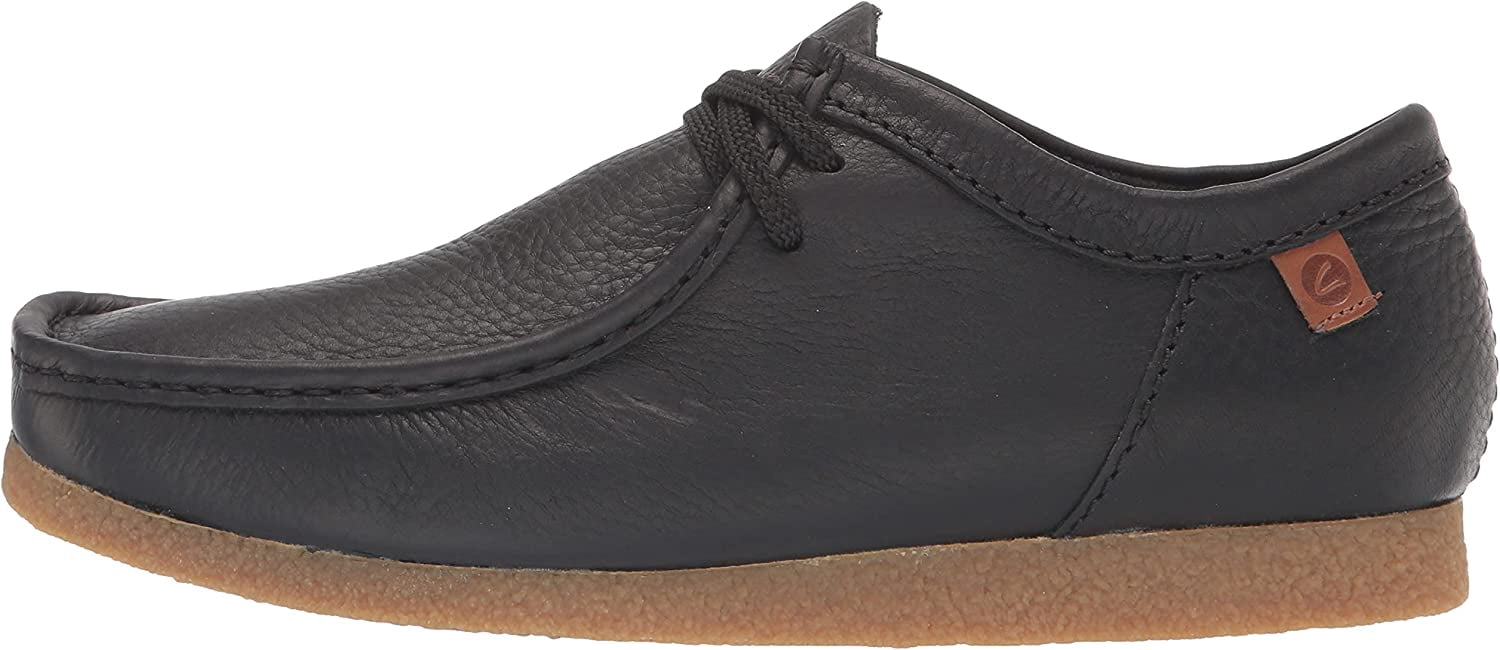 Clarks Mens Shacre Ii Run Moccasin, Black Leather, 9.5 