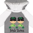 thumbnail image 4 of Inktastic Irish Twins St Patricks Girls Girls Long Sleeve Baby Bodysuit, 4 of 5