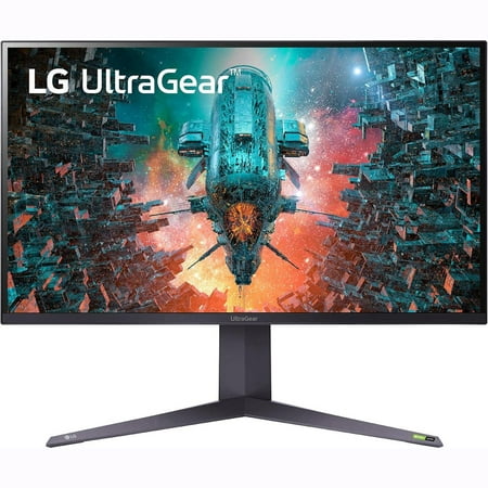LG 32GQ950-B 32" Ultragear UHD (3840 x 2160) Nano IPS Gaming Monitor with 1ms (Gtg) Response Time and 144Hz Refresh Rate NVIDIA G-Sync Compatible and AMD FreeSync Premium Pro, HDMI 2.1 - (Open Box)
