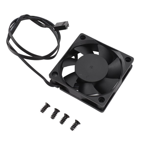 Ventilador de Caja de Computadora, Ventilador de Caja de Enfriamiento de 3000 RPM PBT 7 Cuchillas de Alta Presión