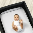 thumbnail image 2 of Chicco Lullaby Playard Fitted Sheets, Deep Pockets, Secure Fit - Grey Diamond (Grey/White), New, 2 of 6