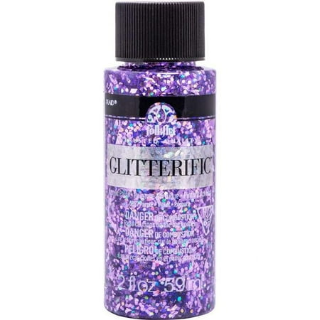 UPC: 0028995058820 | Plaid FolkArt Glitterific Paint 2oz Purple
