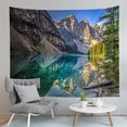 thumbnail image 2 of Tapestry Landscape Mountain, microtela, 150 x 130 cm, 2 of 2