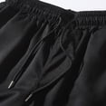 thumbnail image 6 of Gibobby Mens Shorts Elastic Shorts For Men Big And Tall 1Pack Men's Athletic Gym Shorts Basketball Hiking Pants Elastic Waistband with Zipper Pocket(M,Black), 6 of 9