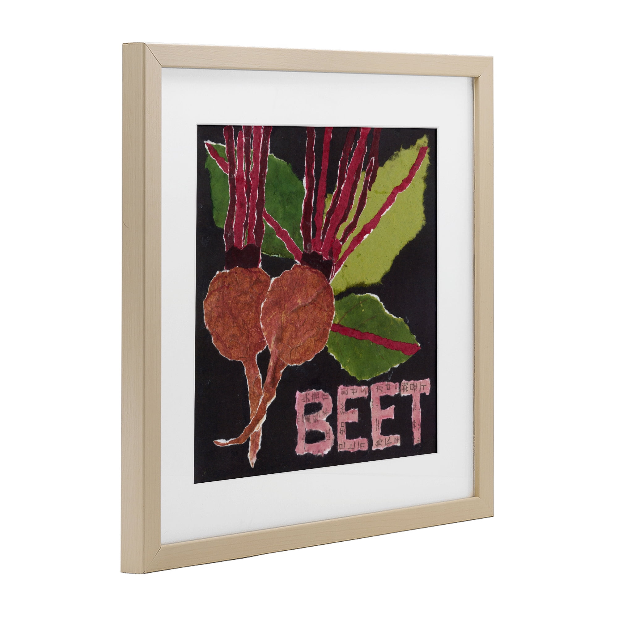 Stupell Industries Beets Root Vegetable Birch Framed Print Under Glass, design by Nancy Overton