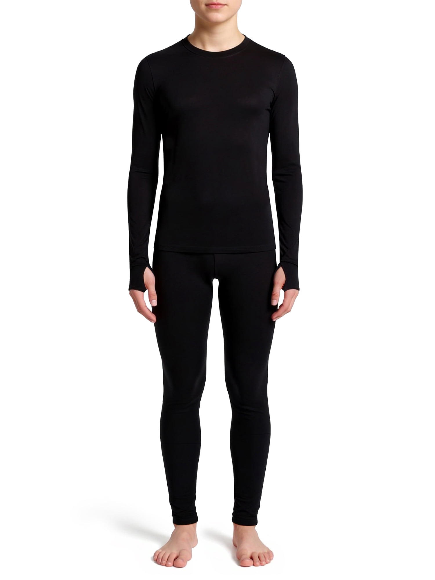 Athletic Works Kids Fleece Thermal Set, Sizes XS-XXL