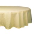 thumbnail image 1 of Design Imports CAMZ38936 Yellow Seersucker 70 Round Tablecloth, 1 of 1