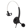 thumbnail image 4 of H360‑RJ9‑VA Auriculares telefónicos con enchufe RJ9 Ajuste de volumen negro Auriculares comerciales de un solo lado para oficinas de centros de llamadas, 4 of 8