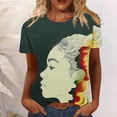 thumbnail image 3 of Youyipin Womens Tops Gay Pride Shirt Lgbt Lesbian Rainbow Graphic Shirts Tie Dye Tees Off The Shoulder Outfits Going Out Tops For Women, 3 of 5
