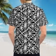 thumbnail image 6 of High Quality Hawaiian Shirts for Men Short Sleeve Aloha Beach Shirt Floral Summer Casual Button Down Shirts Blouses MTXDOX, 6 of 7