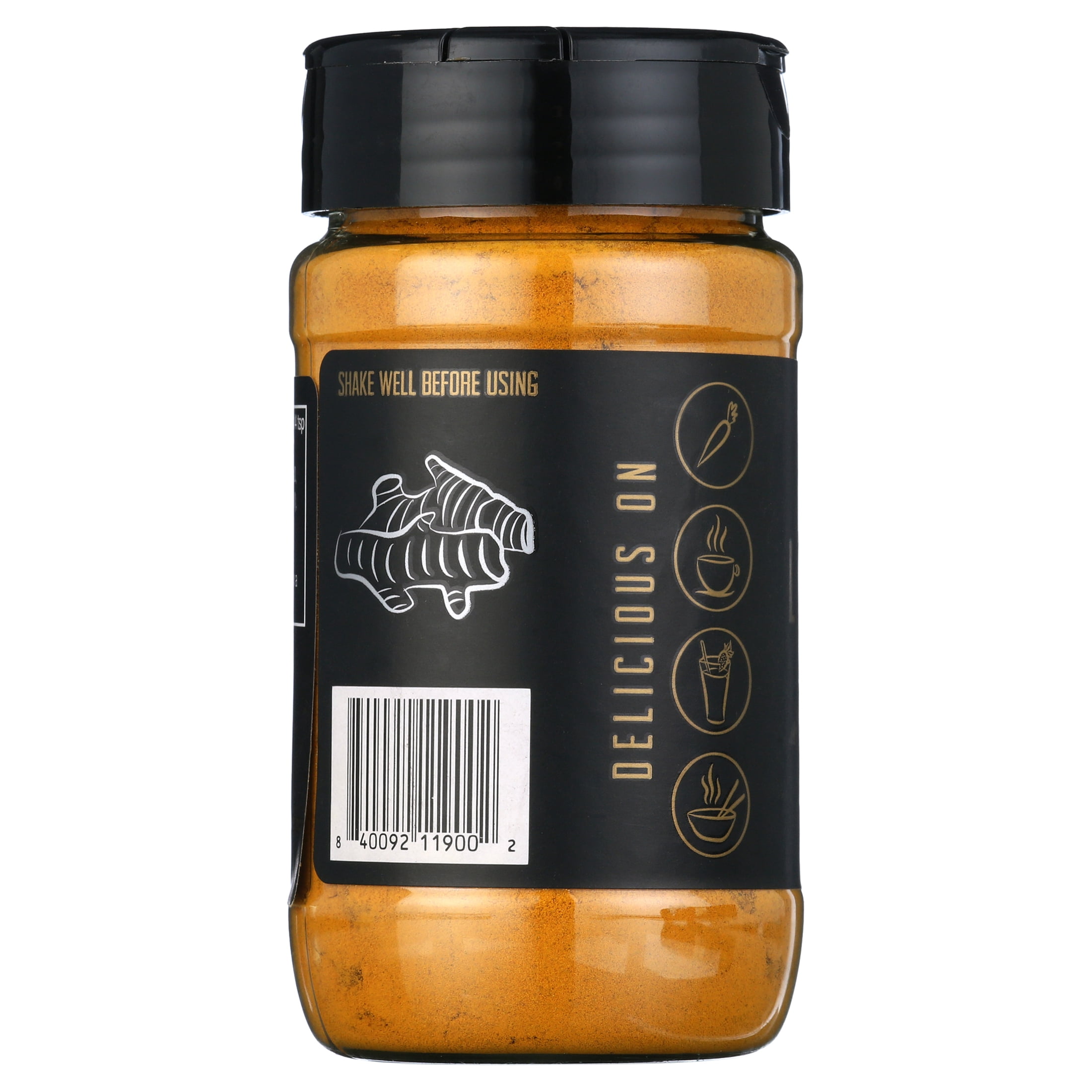 LUXXE Spice 100% Pure Turmeric Powder with 5% Curcumin, 4 Ounce