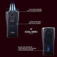 thumbnail image 5 of Colibri Monaco Triple Jet Flame Metallic Black Lighter, 5 of 6