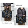 thumbnail image 6 of FORMRS 16" Laptop Bag Carrying Sleeve Case with Handle Travel Shoulder Briefcase, Elegant Geometric Pattern, 6 of 8