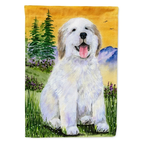 Caroline's Treasures SS8469-FLAG-PARENT Great Pyrenees Flag, , multicolor