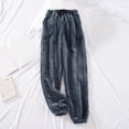 thumbnail image 1 of Pantalon de Pyjama Épais et Chaud pour Femmes Grande Taille Confort Hiver, 1 of 8