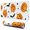 Halloween Pumpkins Bats-2, variant on Long Mouse Pads for Desk,Halloween Pumpkins Bats and Spiders Desk Mats on Top Of Desks, Desk Mouse Pad Extra Large with 3mm Non-Slip Base and Stitched Edge for Gaming,Office,Work,Home 31.5x11.8in