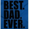 thumbnail image 2 of Cool Father's Day Best Dad Ever Hoodie Hooded Sweatshirt Men Brisco Brands M, 2 of 6