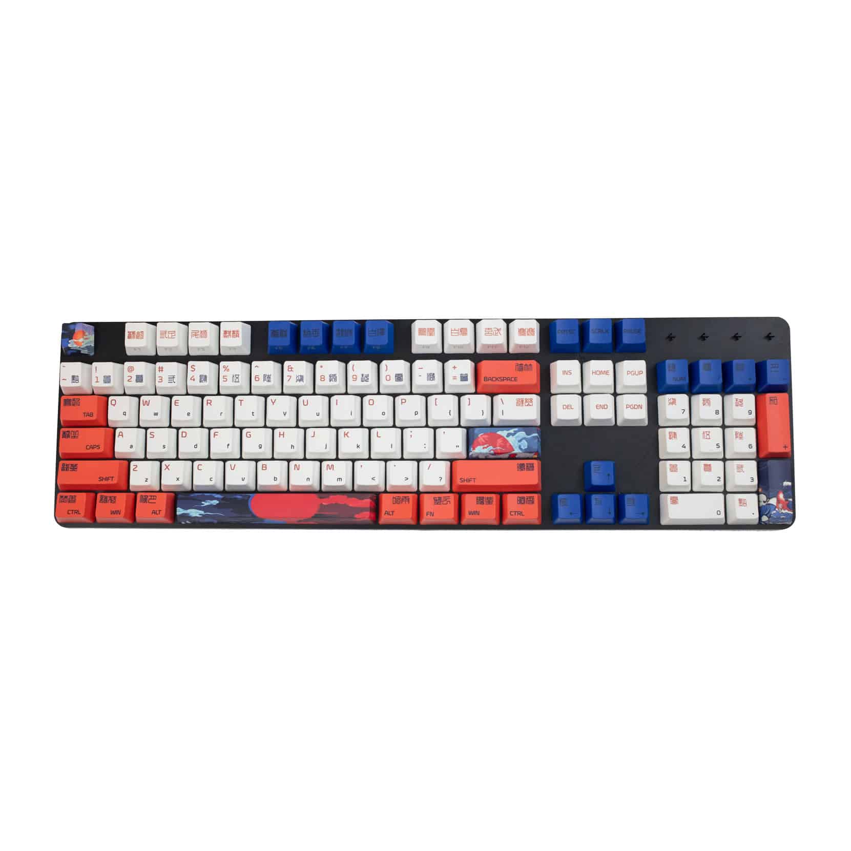 Ocean Whispers PBT Keycaps (134 key set)