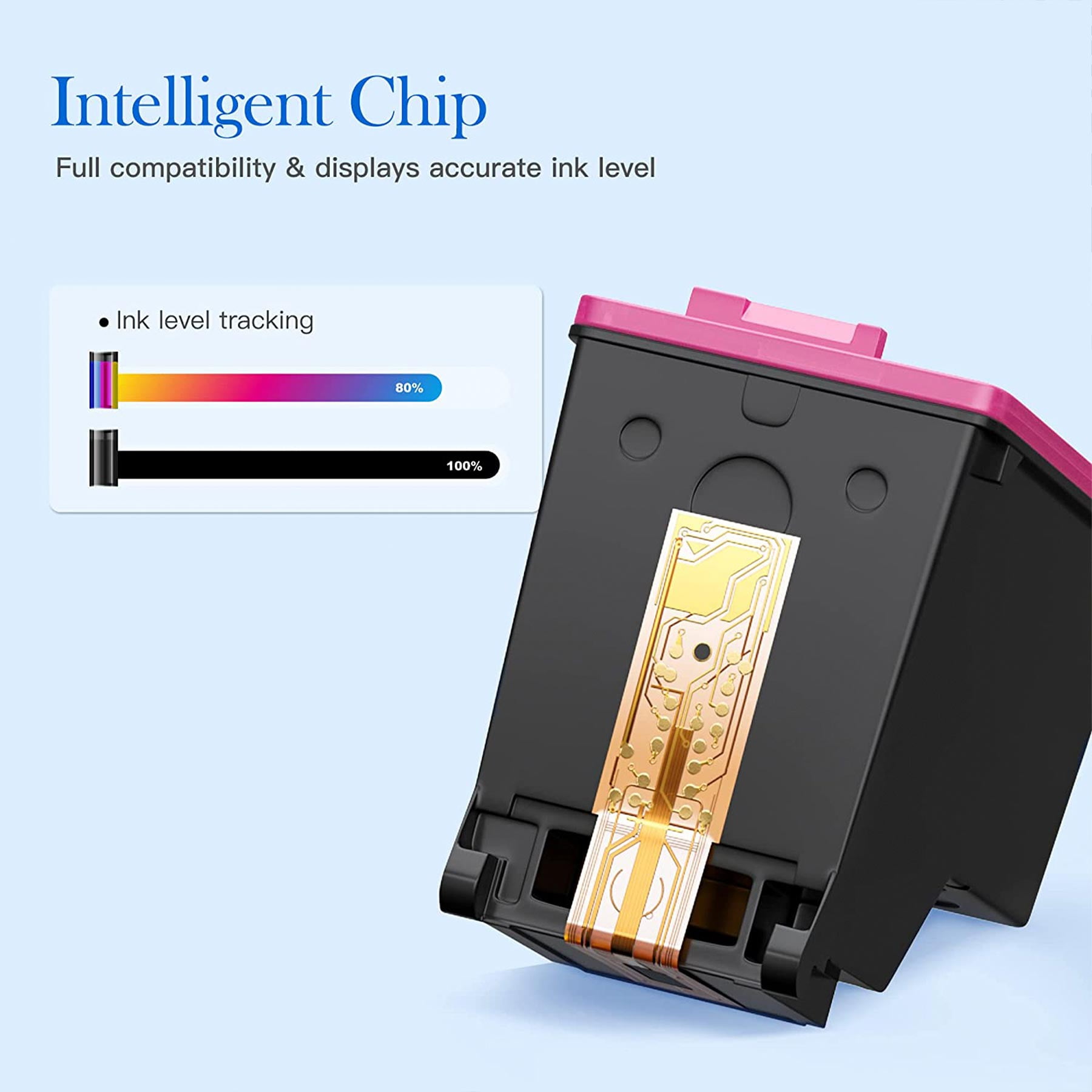 64XL Ink Cartridges Compatible for 64 Ink Cartridges Ink 64 XL 7858 7855 7155 7255e 7955e