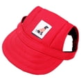 thumbnail image 1 of Pet Baseball Cap - Qyaukm Dog Hat Dog Sun Hat Dog Baseball Cap Dog Trucker Hat Dog Hats for Small Medium Large Dogs with Ear Holes Adjustable Breathable Design Outdoor All Season, 1 of 9