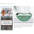 thumbnail image 6 of EUDIDV Sling Bag,Ladies Casual Crossbody Multi Pocket Shoulder Nylon Bag For Travel Shopping Hiking Daily Use,Crossbody Bag,Small Backpack, 6 of 6