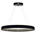 thumbnail image 2 of CWI Lighting Lustre LED Rosalina avec Finition Noire Mate, 2 of 6