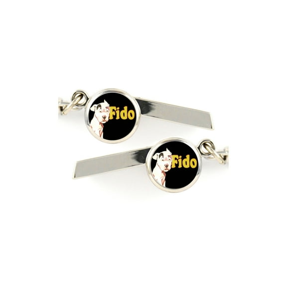Fido Safety Whistle Keychain
