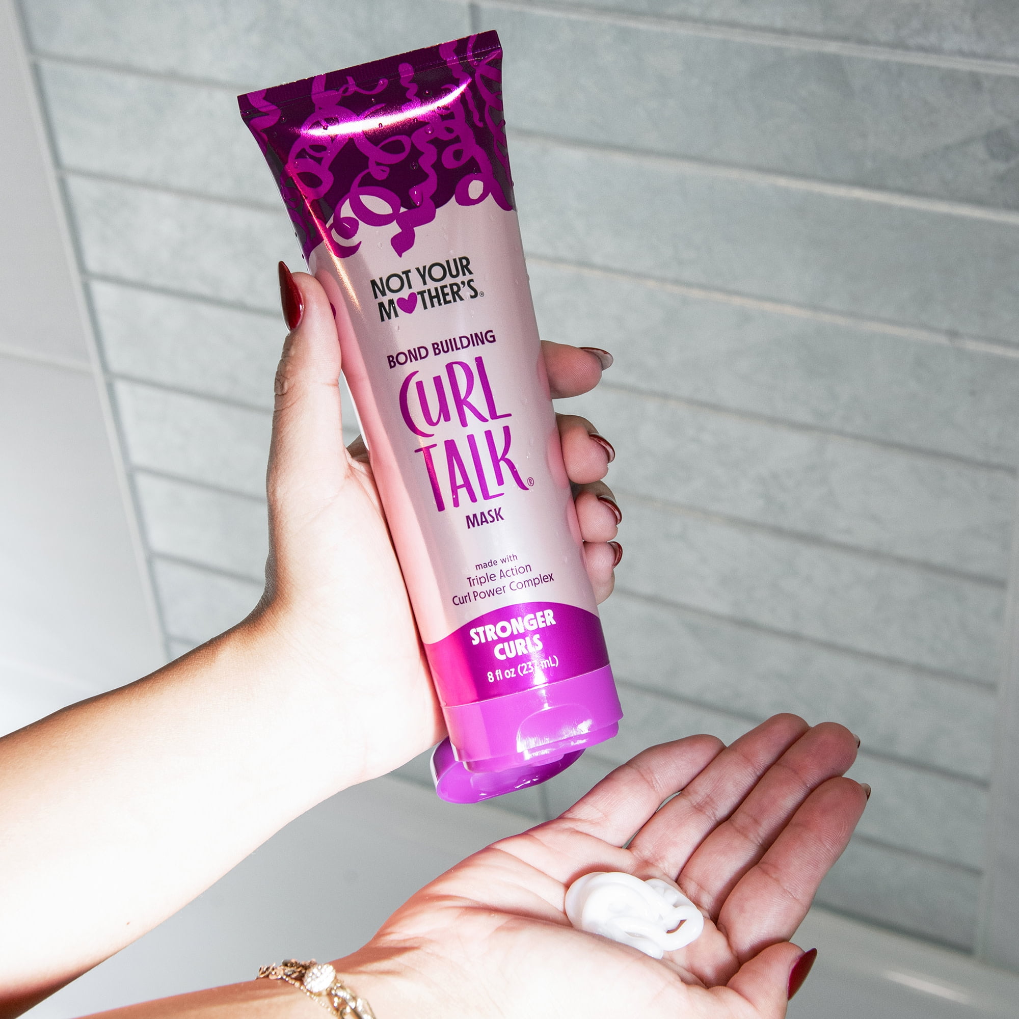 YVYLINE Lockenmaske – 500 Ml, Feuchtigkeitsspendend, Nach Curly Girl Method, Für Welliges & Lockiges Haar