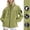 B Green, variant on HAPIMO Women's and Men's Lightweight Waterproof Jacket Couple Outdoor Travel Hiking Rain Jacket Casual Long Sleeve Loose Jacket Solid Zip Up Jacket Black XXL