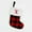 X, variant on Penkiiy 7.9 inches Initial Monogram Christmas Stocking Red Black Buffalo Plaid Personalized Christmas Stockings with Embroidered Letters Initial Christmas Stockings for Xmas Holiday Fireplace Decor