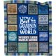 thumbnail image 1 of LHSHID Grandson Gifts Blanket Grandson Birthday Gifts Grandson Gifts from Grandma Birthday Gifts for Grandson Gifts for Grandson from Grandma Granpa to My Grandson Gifts Throw Blanket 40"x50", 1 of 7