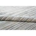 thumbnail image 2 of Taran Designs 8' x 10' Abstract Stripe Wool Area Rug in Gray Multicolor, 2 of 4