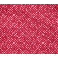 thumbnail image 4 of oneOone Cotton Flex Red Fabric Geometric Bandhani Craft Projects Decor Fabric Printed By The Yard 40 Inch Wide, 4 of 4
