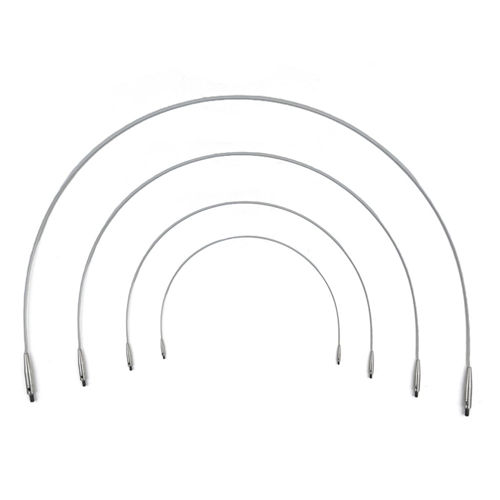 CIYISON Square Knitting Needle Size 3.5mm-8.0mm Circular Knitting Needle Set for Knitting