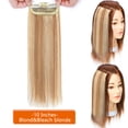 thumbnail image 4 of SEGO Thick Clip in Mini Human Hair Extensions for Women Adding Hair Volume Seamless Short Straight Clip in Human Hair Pad Hairpieces Topper for Thinning Hair, 4 of 8