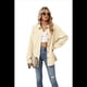 thumbnail image 1 of Camisas de con Botones para Mujer, Elegantes, Informales, de Larga, Holgadas, con Bolsillo, Color Albaricoque, XXL, 1 of 10