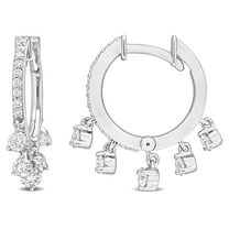 Everly Women's Diamond 14k White Gold Earrings