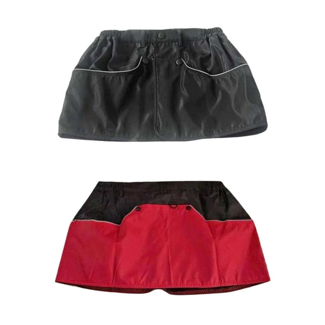 Ropa de entrenamiento Fernando para adiestradores de perros Negro y rojo Delantal de entrenamiento para manipuladores