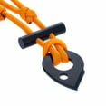 thumbnail image 4 of ASR Fire Starter Outdoor Paracord Necklace with Serrated Striker Tool - Orange, 4 of 10
