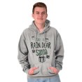 thumbnail image 5 of Christmas Make It Rain Dear Santa Hoodie Sweatshirt Women Men Brisco Brands X, 5 of 6