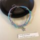 thumbnail image 5 of Leathers Beads Winding Temperament Neck Chain Cold Wind Metal Star Necklace---Product code 33191, 5 of 5