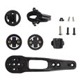 thumbnail image 1 of LEFU for Bike Computer Mount for H31 CP10 CP20 Handlebar, Compatible with for Garmin Bryton Cateye, Bicycle GPS Mount with Camera Light Holder, Nylon Material, Black, 1 of 10