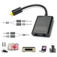 thumbnail image 1 of Adaptador divisor de cable de audio digital óptico SUGARMOM de 2 vías SPDIF Toslink, concentrador de 1 a 2 salidas, 1 of 8