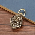 thumbnail image 4 of Yesbay Old Bronze Bell Finely Build Decorative Compact Decorate Non-deforming Antique Brass Pendant for Living Room, 4 of 8