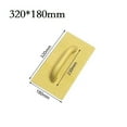 thumbnail image 1 of plastic Flat Finishing Trowel Concrete Cement Drywall Plastering Construction, 1 of 7